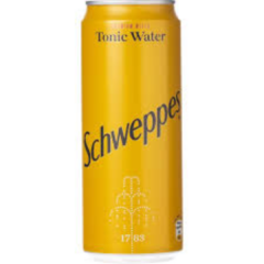 schweppes tonic can 330ml