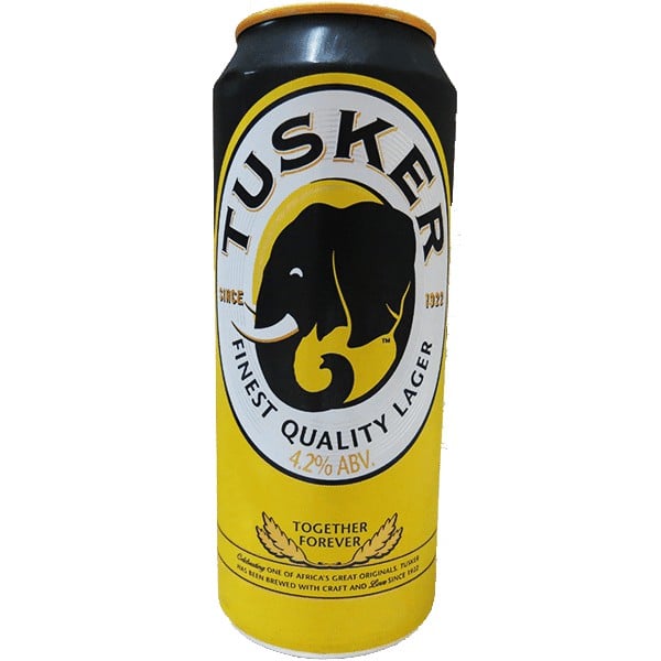 Tusker Lager 500ml Order Beer Online in Nairobi, Kenya Oaks & Corks