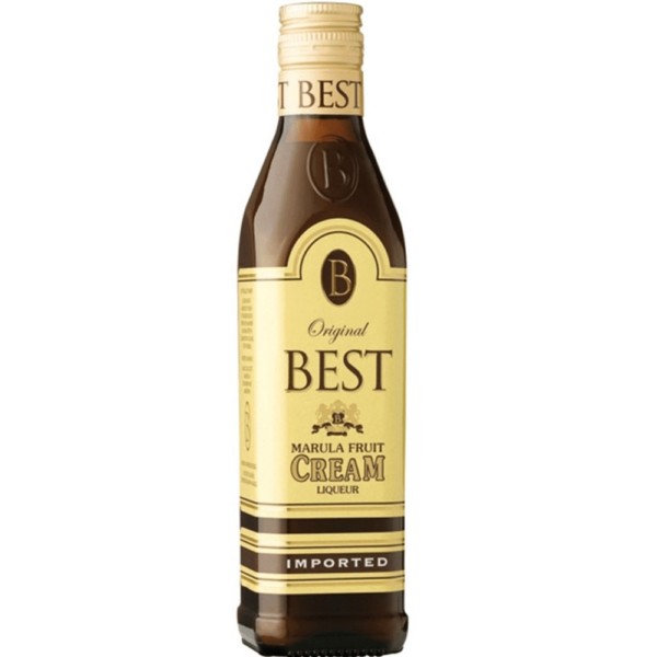 Best Marula Fruit Cream Liqueur - a delicious blend of the unique flavors of the marula fruit including chocolate, caramel, and a hint of butterscotch. 