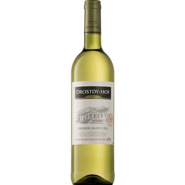Drostdy Hof Premier Grand Cru - Full of delicate fruity flavours reminiscent of guava, with a crisp dry finish.