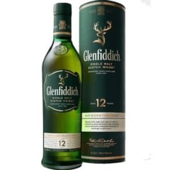 12-year-old Glenfiddich 750m