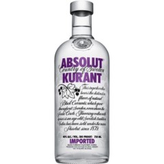 Absolut Kurant Vodka 750ml