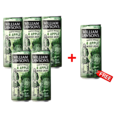 William Lawson's Scotch & Apple 330ml - Buy 5, get 1 free!