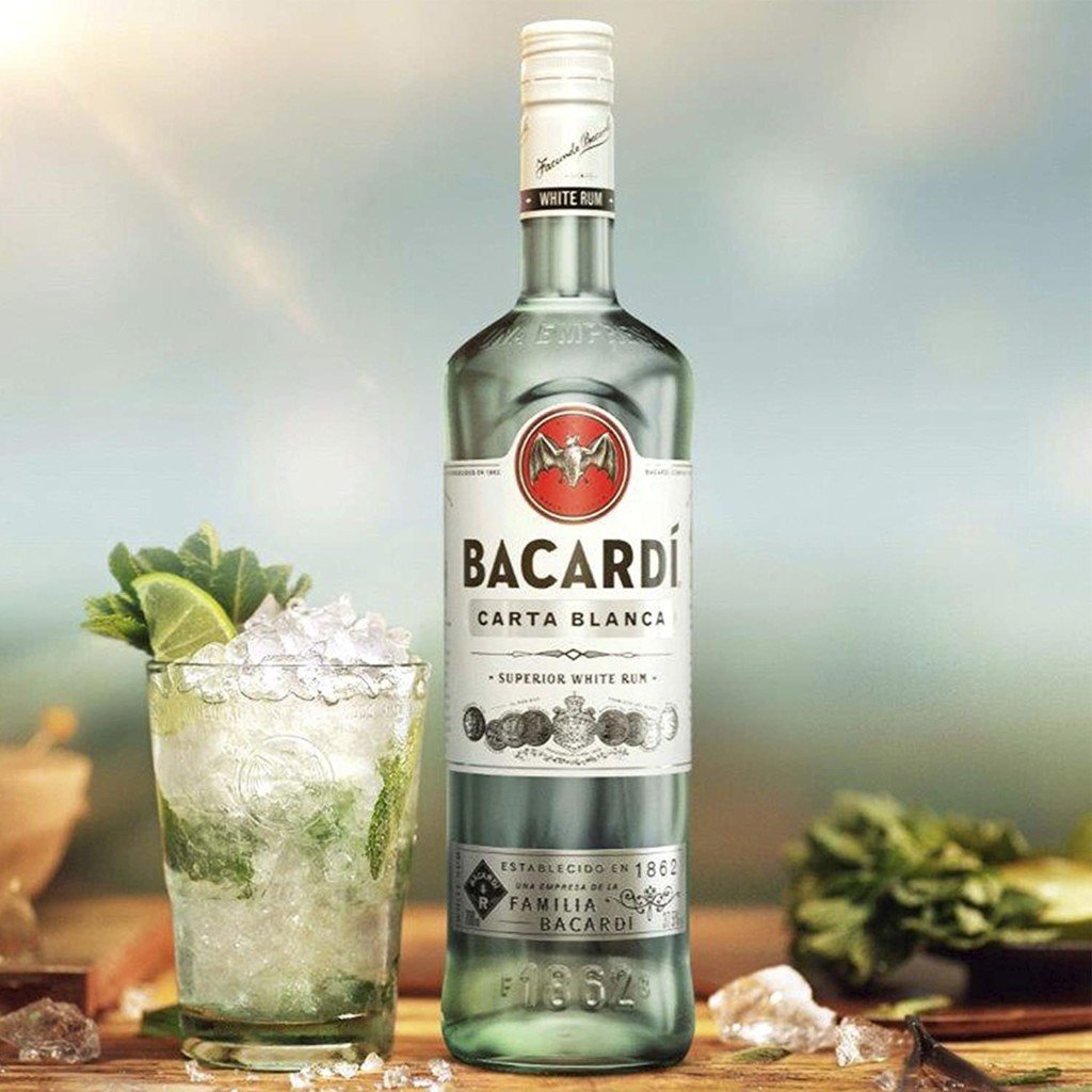 Bacardi Carta Blanca 750ml