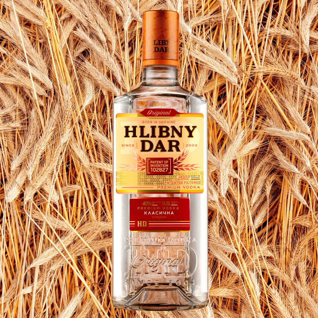 Hlibny Dar Classic Vodka 700ml