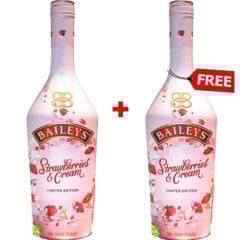 1 Baileys Strawberries & Cream 700ml + 1 Free