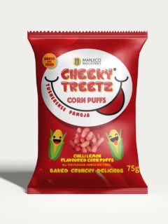 Cheeky Treetz Corn Puffs Tomato 25g