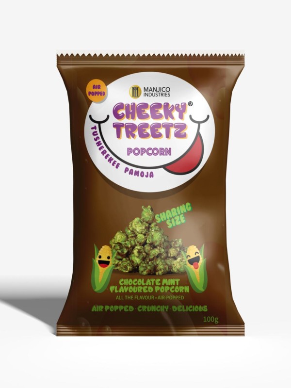 Cheeky Treetz Popcorn Chocolate Mint 40g