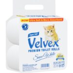 Velvex Premium Toilet Rolls 4pack