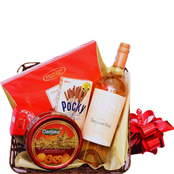 Trumpeter Rose 75cl Gift Hamper