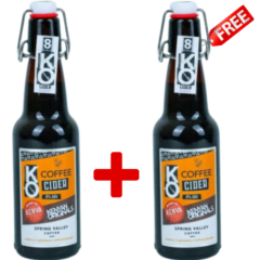 KO Coffee Cider 330ml + 1 Free KO Coffee Cider 330ml