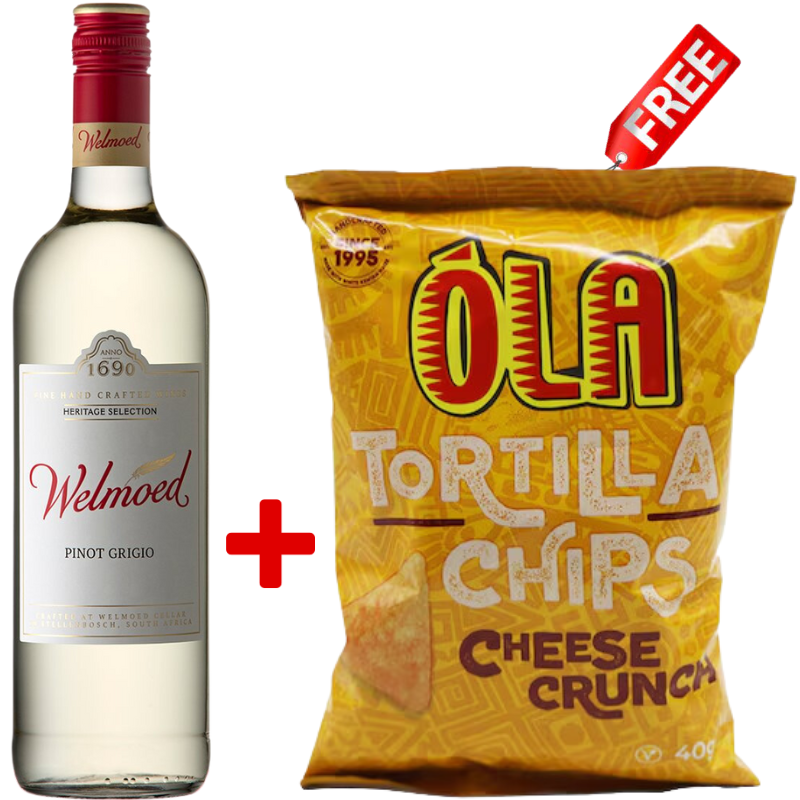 Buy Welmoed Pinot Grigio + Free Ola Chips - Oaks & Corks