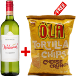 Welmoed Chardonnay 75cl + 1 Free Ola Tortila Chips Assorted 40g