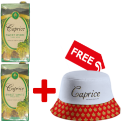 Caprice Sweet White 1L + 1 Free Caprice Hats