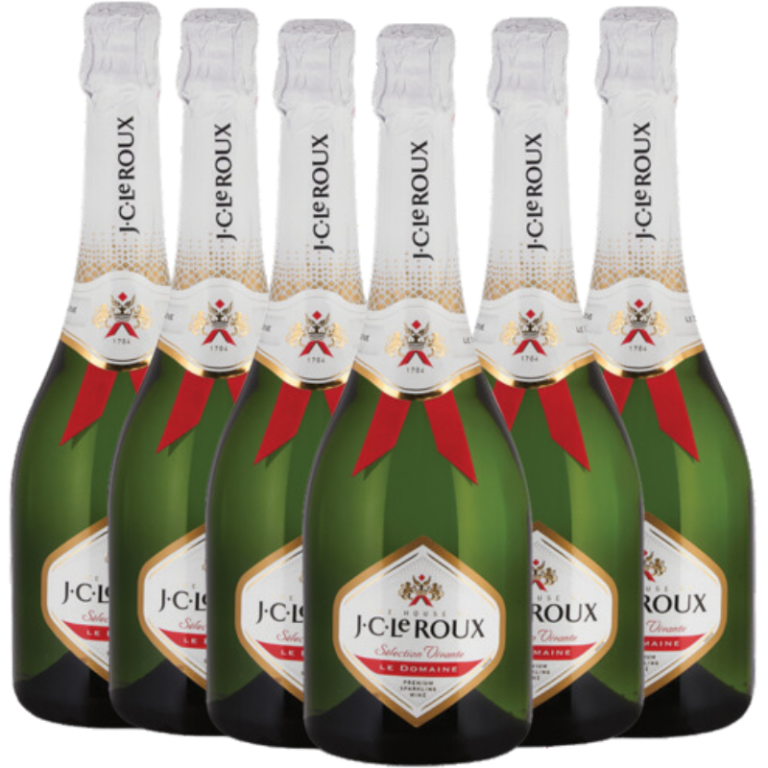 JC Le Roux Le Domaine Sparkling Wine 75cl Oaks & Corks