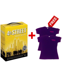 4th Street Sweet White 5L+ 2 Free 4th street T-shirts