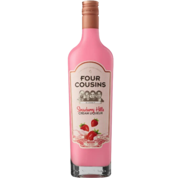 Four Cousins Strawberry Hills Cream Liqueur 500ml