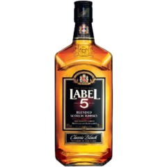Label 5 Classic Black Whisky 1L