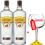 Buy 2 Gordon's Gin 750ml, Get a Free Gordon's Crystal Highball Glass (Select&Mix)