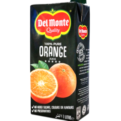 Free Delmonte Orange 1L
