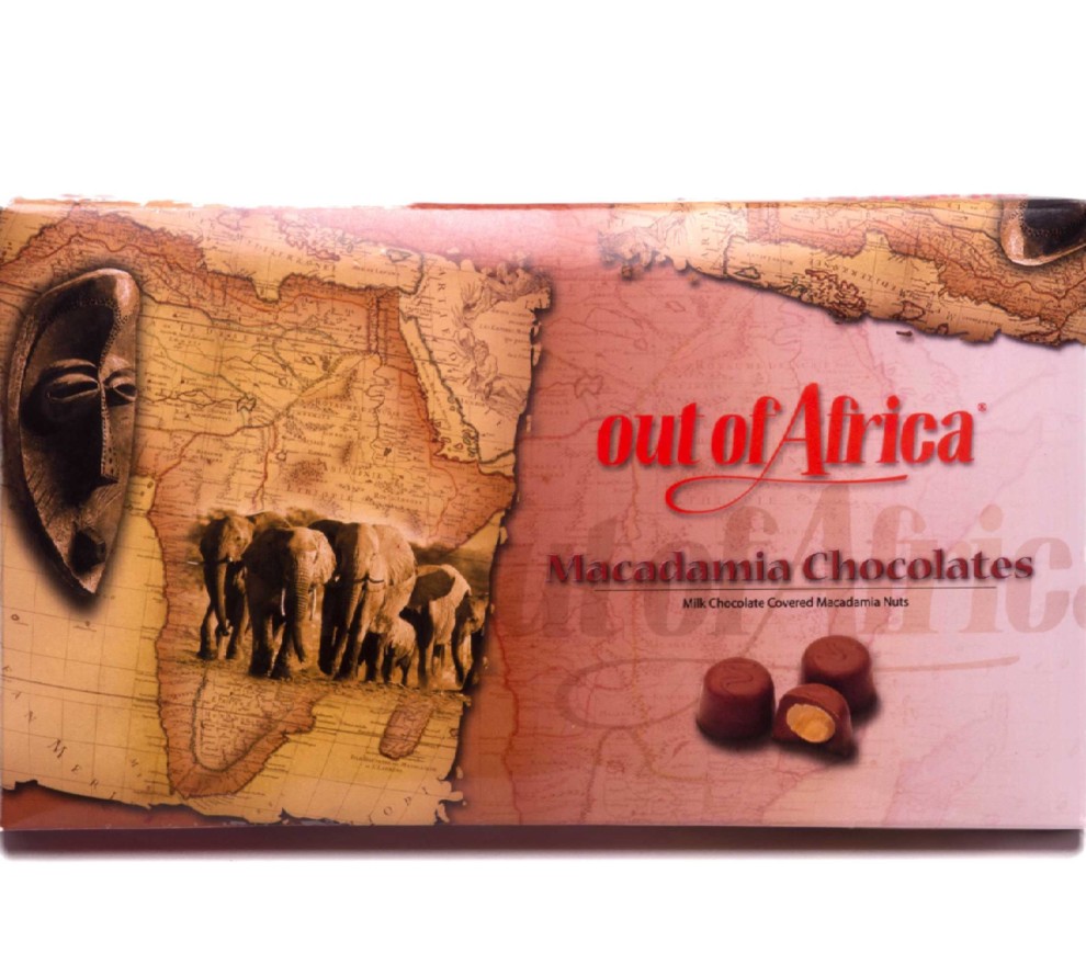 out of Africa Milk Macadamia Chocolates 195g Oaks & Corks