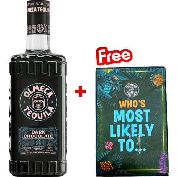 Olmeca Dark Chocolate Tequila + Free Card Game Olmeca Dark Chocolate Tequila + Free Card Game