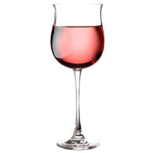 Rose Wine Glass