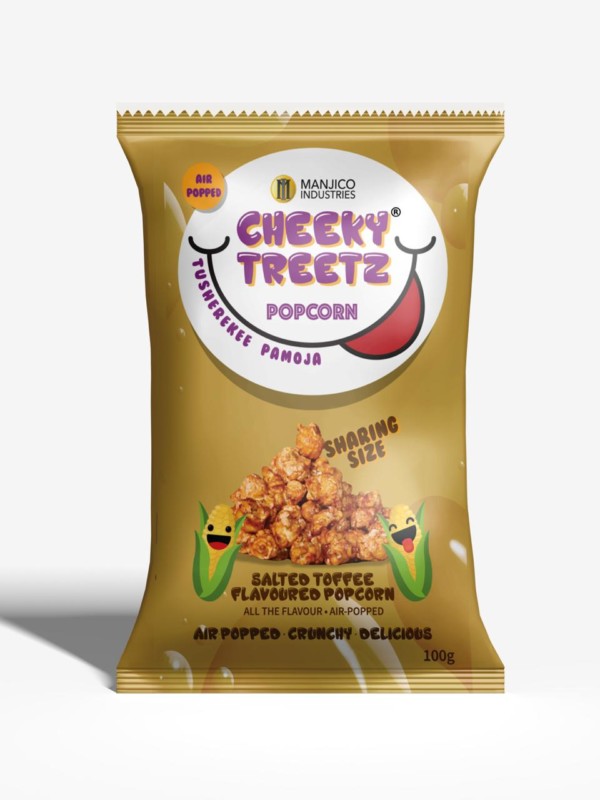 Cheeky Treetz Popcorn Salty Toffee 40g