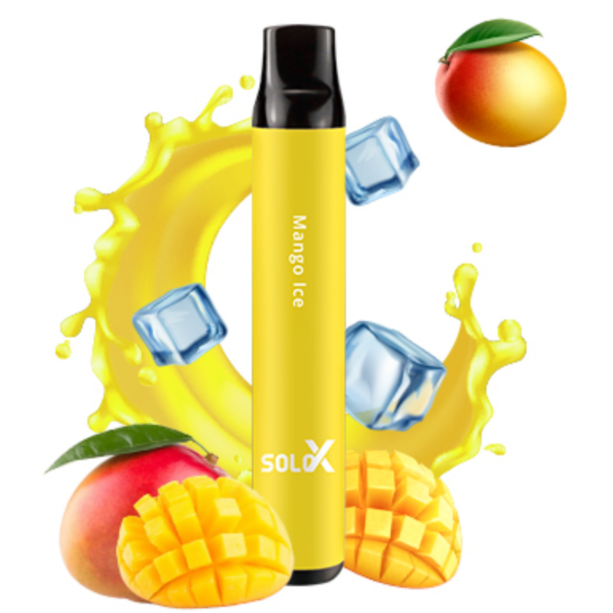 Solo X Mango Ice 2500 Puffs - Vaping Delight