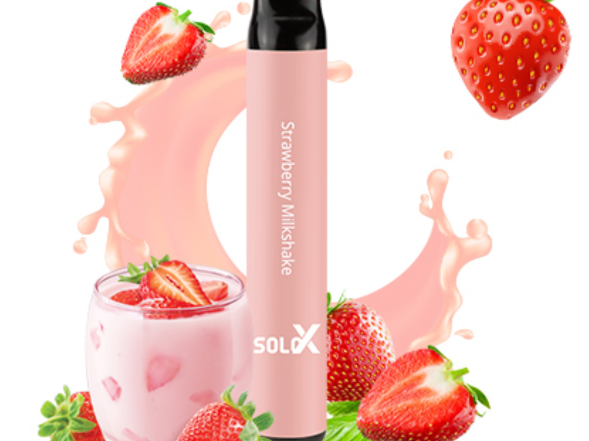 Solo X Strawberry Milkshake 2500 Puffs