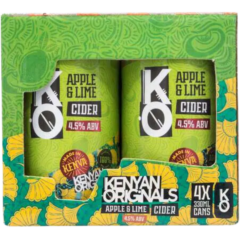 KO Cider Apple and Lime 4 x 330ml