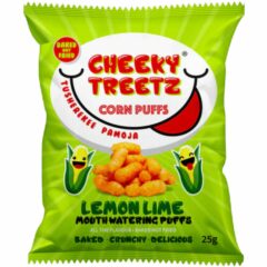 Cheeky Treetz Corn Puffs Lemon Lime