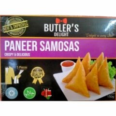 Frozen Butlers Delight Paneer Samosa 150g