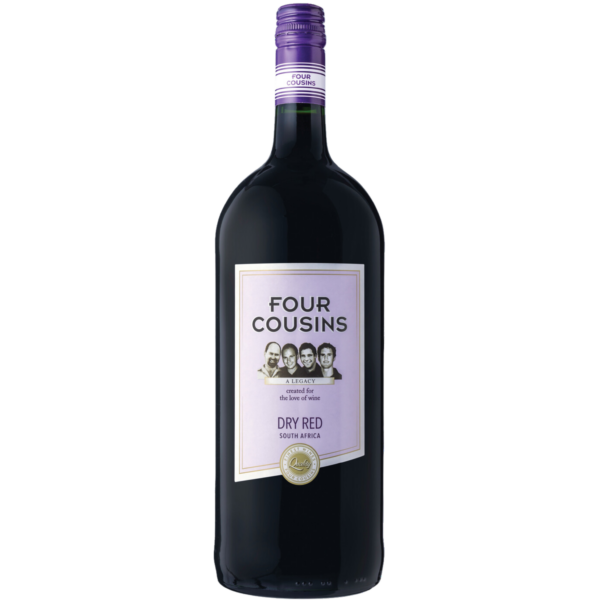 Four Cousins Dry Red 1.5L