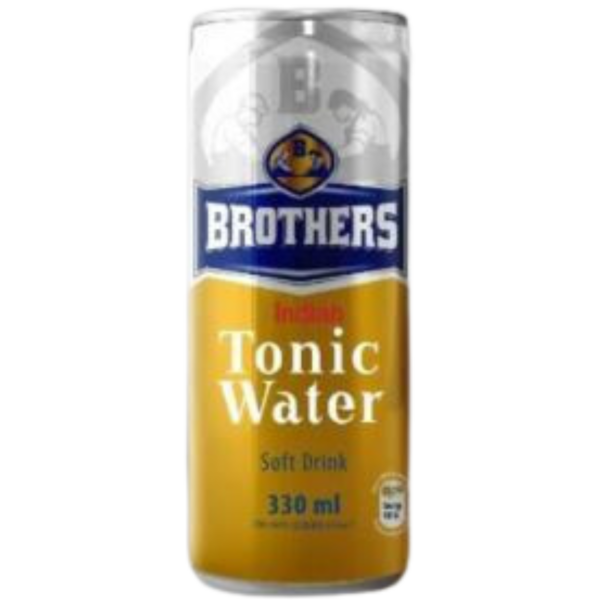 Brothers Indian Tonic Water can 330ml