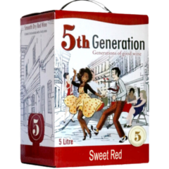 5th Generation Sweet Red Wine 5L