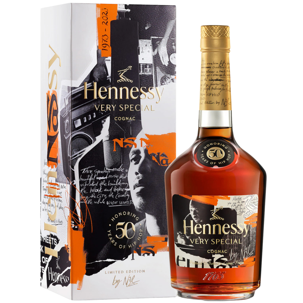 Hennessy VS x Nas - 50 Years Hip Hop Anniversary Edition 700ml