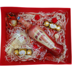 Amarula Raspberry 750ml and Chocolate Gift Box