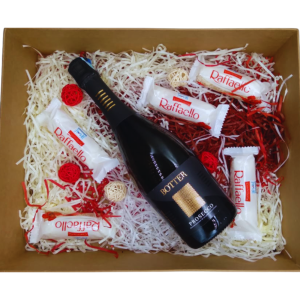 Botter Prosecco 750ml plus White Chocolate Gift Box