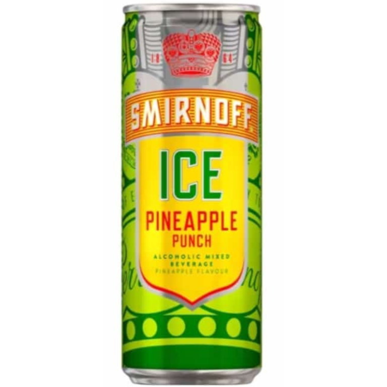 Smirnoff Ice Pineapple Punch Tropical Twist on a Classic
