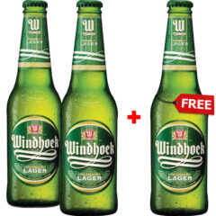 Windhoek Lager 2 + 1 Free