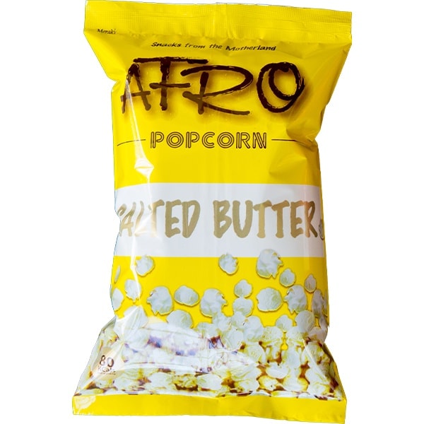 Afro Popcorn Salted Butter 65g