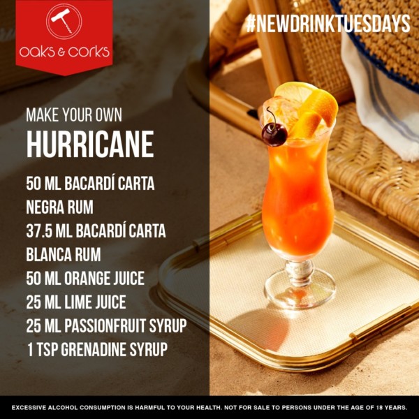 Hurricane Cocktail Recipe