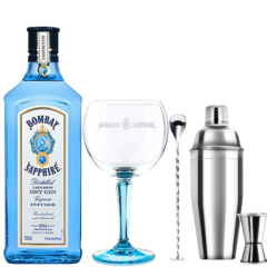 Bombay Sapphire cocktail gift set