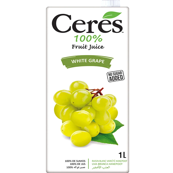 Ceres White Grape 1L
