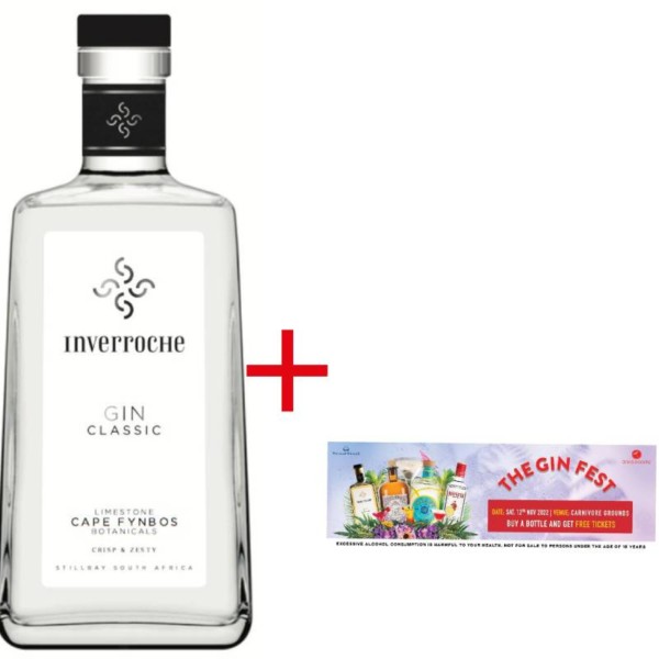 Inverroche Gin Classic 750ml