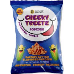 Cheeky Treetz Popcorn Savoury Butter 15g