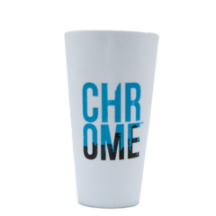 Chrome Plastic Cup