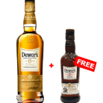 Dewar's 15 Year Old 750ml + Free 375ml