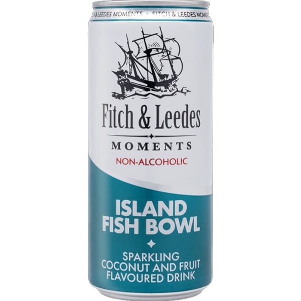 Fitch & Leedes Moments Island Fish Bowl 300ml Can